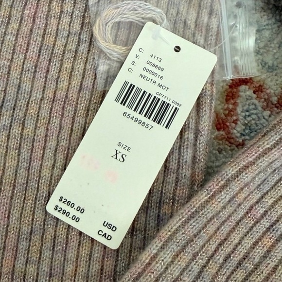 Maeve Anthropologie Off-the-Shoulder Cashmere Sweater - XS - Picture 7 of 7